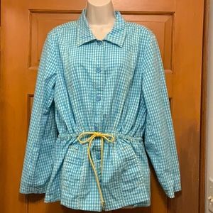 Adorable light cotton accent jacket